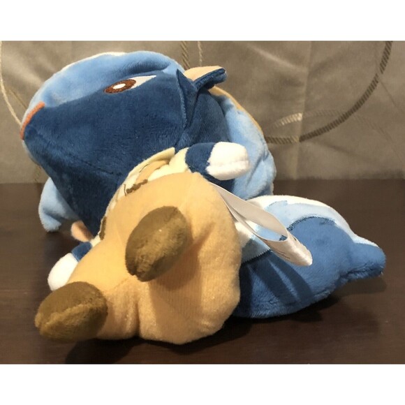 Animal Crossing Kicks Shanks Blue Skunk 8" Plush Toy Little Buddy Nintendo - Picture 8 of 9